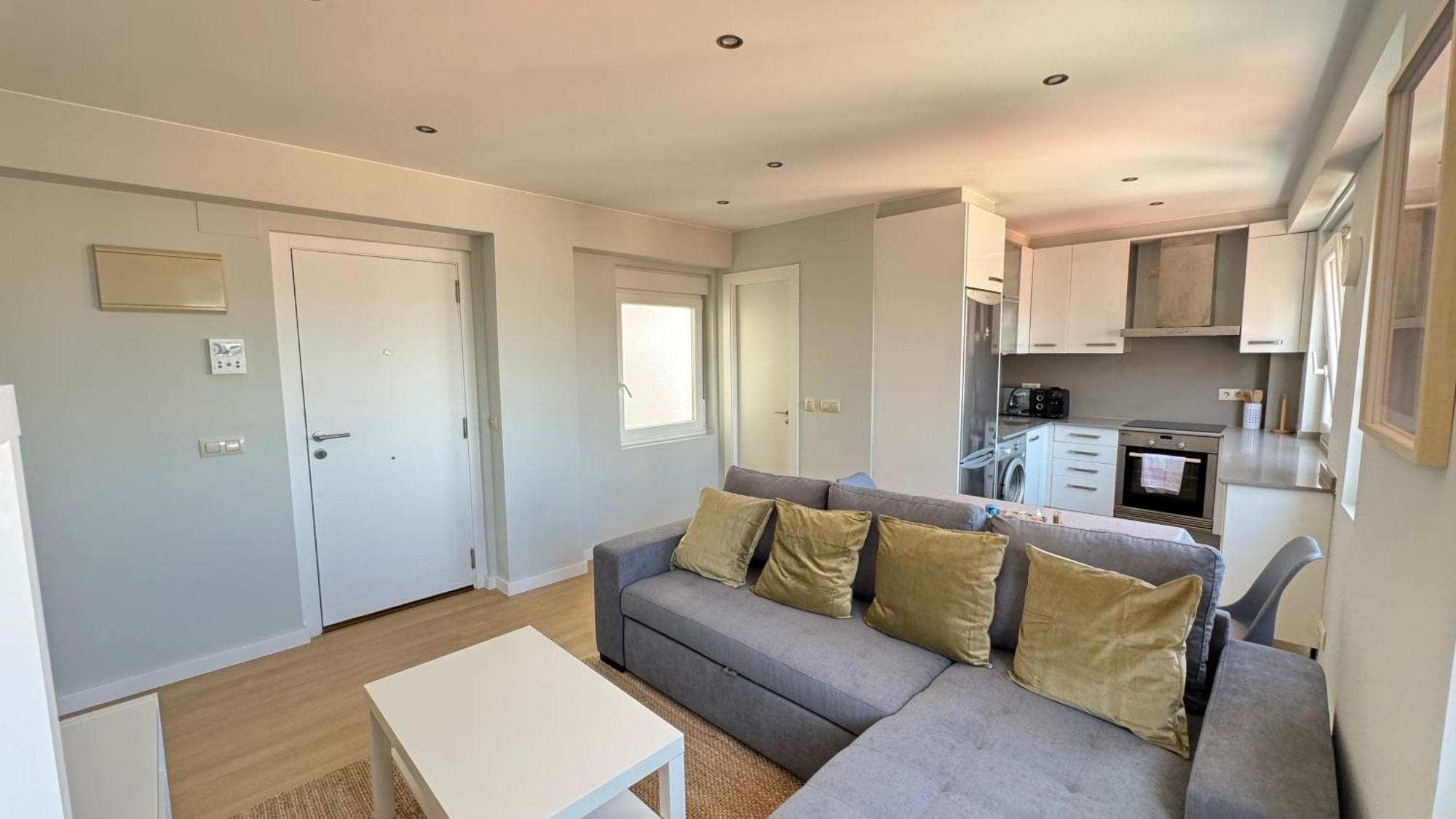 Acogedor Apartamento En Ronda Outeiro 210 A Coruna Bagian luar foto